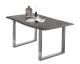 SIT Baumkante Massivholz Esstisch Grey