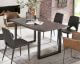 SIT Baumkante Massivholz Esstisch Grey
