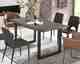 SIT Baumkante Massivholz Esstisch Grey