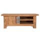 SIT Coral Teak Massivholz Lowboard - 1 Türe / 2 Fächer