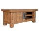 SIT Coral Teak Massivholz Lowboard - 1 Türe / 2 Fächer