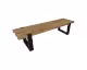 SIT Croco Teak Couchtisch Antikfinish