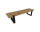 SIT Croco Teak Couchtisch Antikfinish