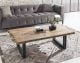 SIT Croco Teak Massivholz Couchtisch