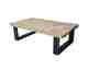 SIT Croco Teak Massivholz Couchtisch