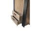 SIT Croco Teak Massivholz Schrank