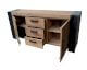 SIT Croco Teak Massivholz Sideboard