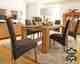 SIT Echtleder Wildeiche Stuhl Country