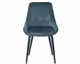 SIT »Linda« Stuhl 2er-Set Samt blau