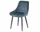 SIT »Linda« Stuhl 2er-Set Samt blau