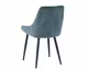 SIT »Linda« Stuhl 2er-Set Samt blau