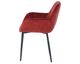 SIT »Lucy« Armlehnstuhl 2er-Set Samt rot
