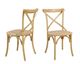 SIT »Ludwig« Rattan Stuhl 2er-Set natur