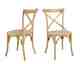 SIT »Ludwig« Rattan Stuhl 2er-Set natur