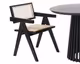 SIT »Maria« Rattan Armlehnstuhl schwarz