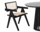 SIT »Maria« Rattan Armlehnstuhl schwarz