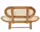 SIT Rattan Vintage Bank klein