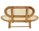 SIT Rattan Vintage Bank klein