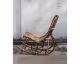SIT Rattan Vintage Schaukelstuhl