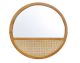 SIT Rattan Vintage Spiegel rund