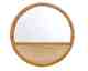 SIT Rattan Vintage Spiegel rund