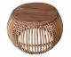 SIT Rattan und Teak Couchtisch - rund