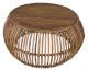 SIT Rattan und Teak Couchtisch - rund