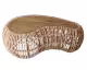 SIT Rattan und Teak Couchtisch