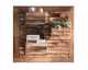 SIT Romanteaka Teak massiv Deko-Wandregal