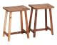 SIT »Rustic« Massivholz Klapptisch inkl. 2 Hocker Artikelbild 1