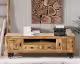 SIT »Rustic« Massivholz Mango Lowboard - 2 Türen, 2 Schubfächer