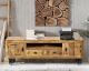 SIT »Rustic« Massivholz Mango Lowboard - 2 Türen, 2 Schubfächer