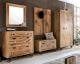 SIT »Rustic« Massivholz Mango Schuhschrank - hoch