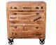 SIT »Rustic« Massivholz Mango Schuhschrank - hoch
