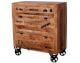SIT »Rustic« Massivholz Mango Schuhschrank - hoch