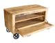 SIT »Rustic« Massivholz Mango Schuhschrank