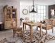 SIT »Rustic« Massivholz Mango Vitrine