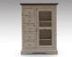 SIT SPA antik used look Akazie massiv Brotschrank