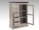 SIT SPA antik used look Akazie massiv Brotschrank
