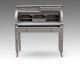 SIT SPA antik used look Akazie massiv Sekretär - breit - Vintage weiss