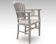 SIT SPA antik used look Akazie massiv Stuhl mit Armlehne