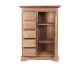 SIT Seadrift Teak Massivholz Brotschrank