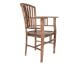 SIT Seadrift Teak Massivholz Stuhl mit Armlehne
