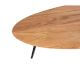 SIT This & That Couchtisch Akazie Oval