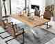 SIT Tops & Tables »Arizona« Wildeiche Massivholz Esstisch