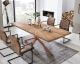 SIT Tops & Tables »Canberra« Massivholz Esstisch Teak Beam