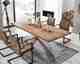 SIT Tops & Tables »Canberra« Massivholz Esstisch Teak Beam