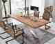 SIT Tops & Tables »Canberra« Massivholz Esstisch Teak Beam