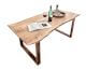 SIT Tops & Tables »Slim« Esstisch Massivholz Akazie Baumkante