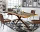 SIT Tops & Tables »Sydney« Esstisch Massivholz Retro